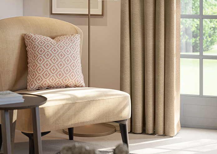 Carron, Woven Jute - Made to Measure Curtains - Image 5